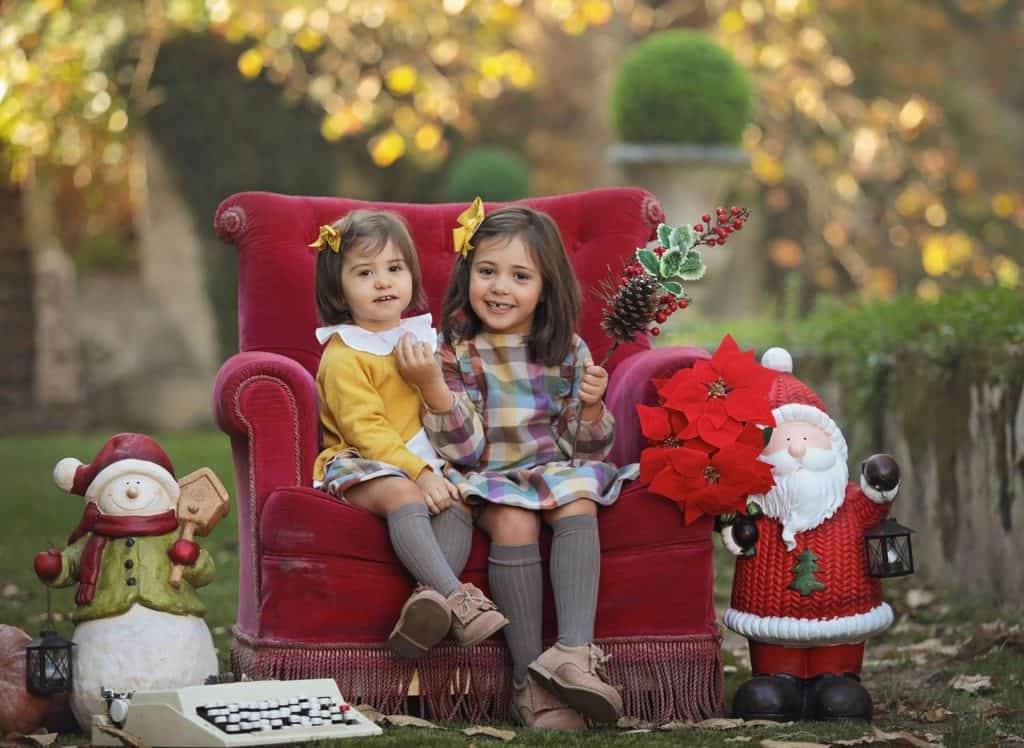 Sessão fotográfica de Natal