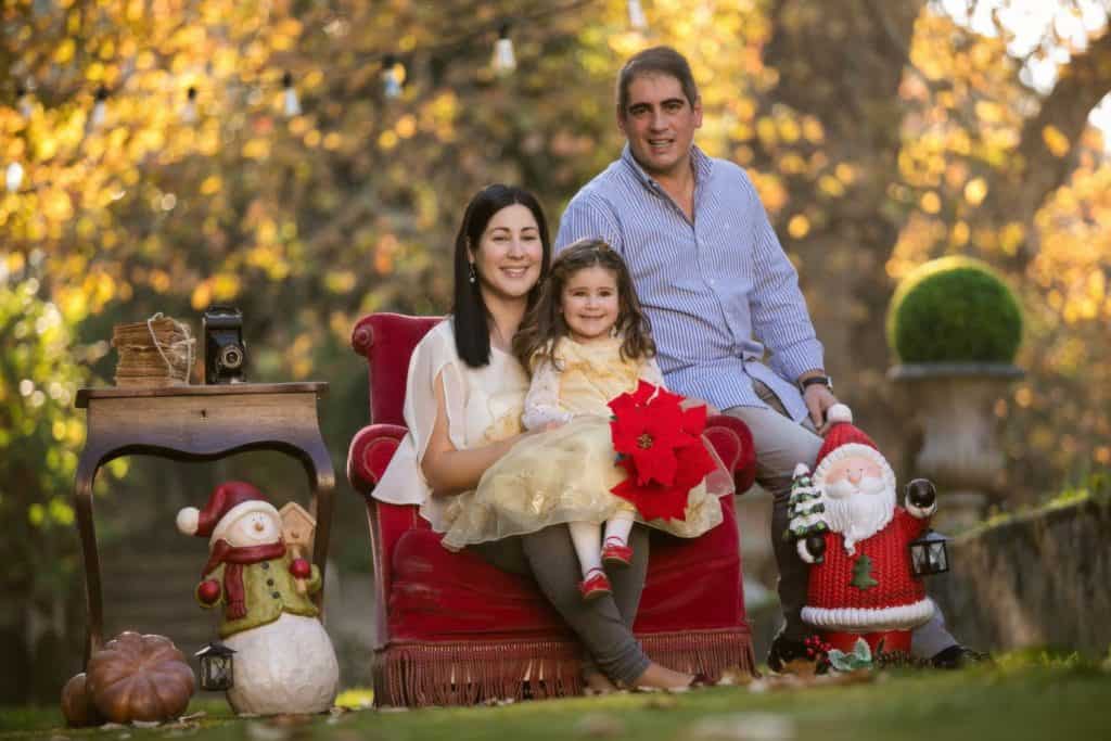 Sessão fotográfica de Natal em Sintra